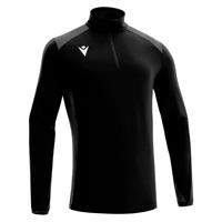 Iolite 1/4 Zip Training Top BLK/ANT S Teknisk treningsgenser - Unisex