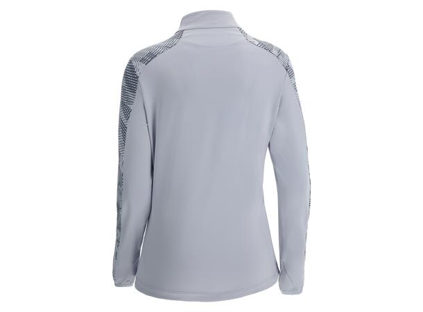 Dora Womens 1/4 Zip Top  SILVER S Teknisk treningsgenser til dame 