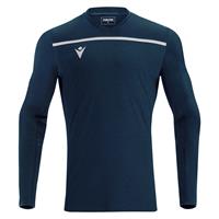 Deneb Shirt Longsleeve NAV/WHT L Teknisk spillertrøye med lang arm