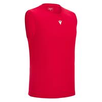 MP151 Hero SL Shirt RED M Armløs T-skjorte i bomull- Unisex