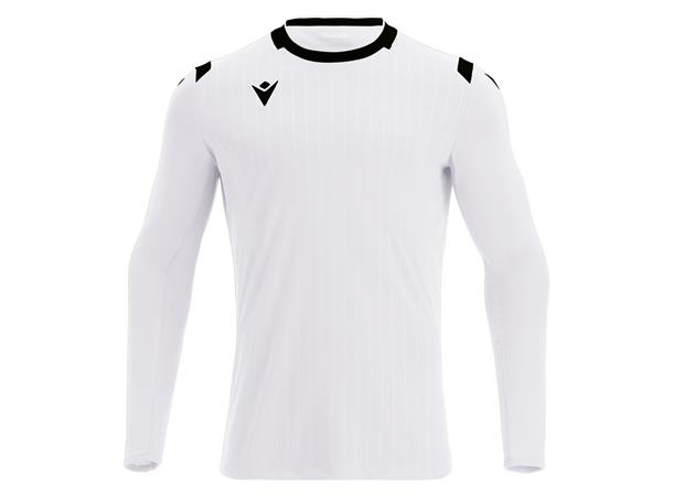 Alhena Shirt Longsleeve WHT/BLK XL Utgående modell 