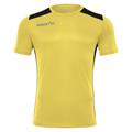 Sirius shirt shortsleeve YEL/BLK XS Teknisk t-skjorte - Unisex