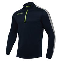 Talent  1/4 Zip Top NAV/GRY/NYEL M Teknisk treningsgenser  - Unisex